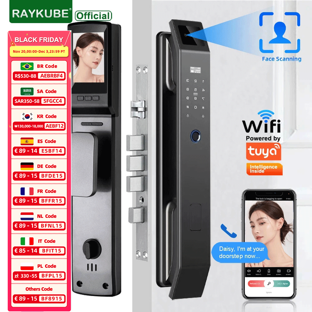 RAYKUBE DF14 Tuya WiFi 3D Face - огляд і ціна Letter Opener Brass